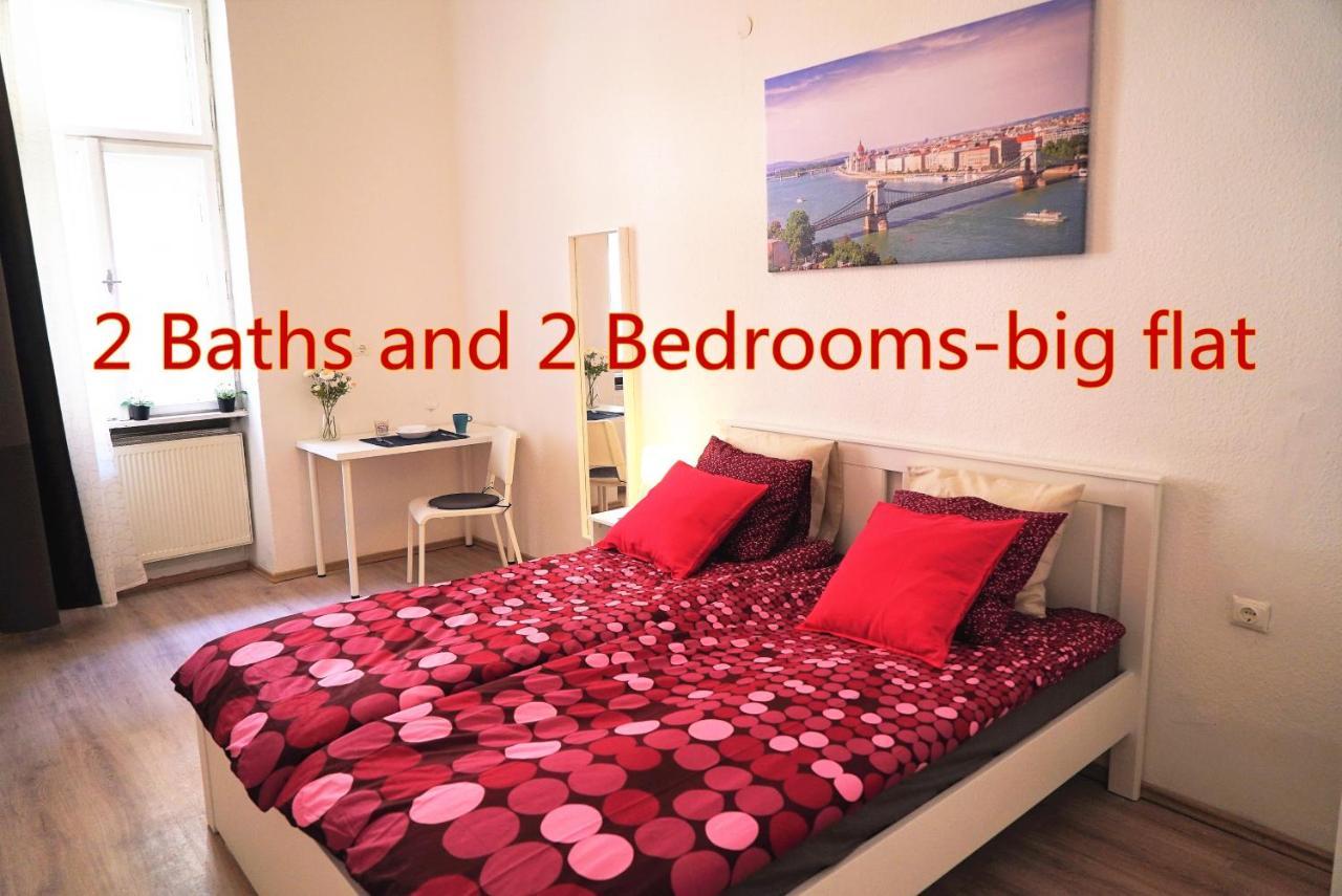 No. 11 Apartment With 2 Bathrooms Next To Railway Station 부다페스트 외부 사진