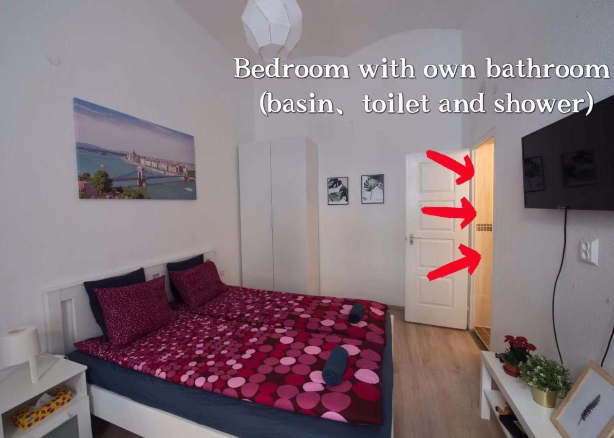 No. 11 Apartment With 2 Bathrooms Next To Railway Station 부다페스트 외부 사진