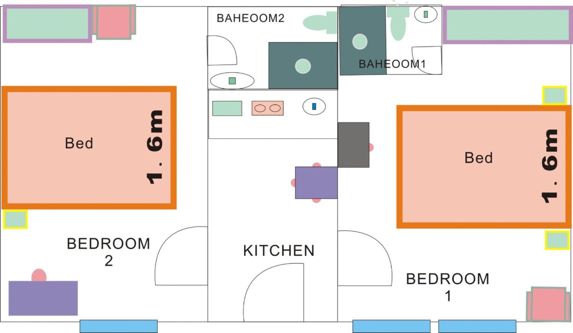 No. 11 Apartment With 2 Bathrooms Next To Railway Station 부다페스트 외부 사진